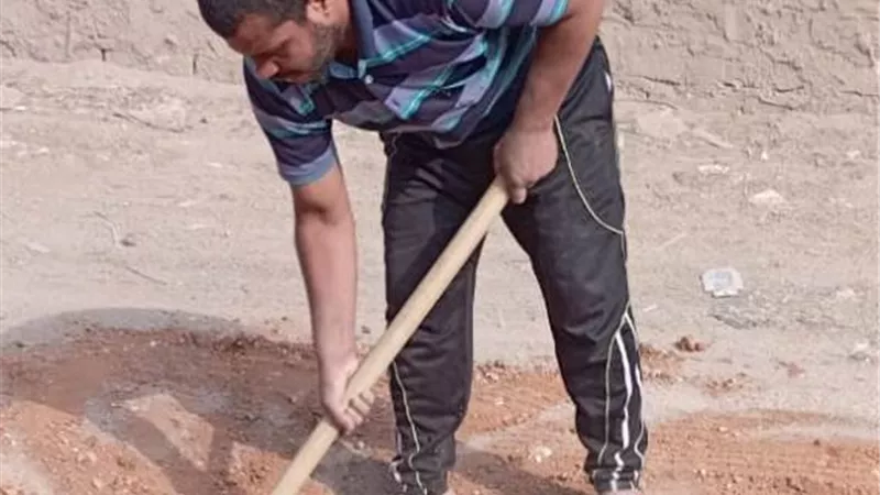 محافظ الشرقية يأمر بإصلاح هبوط أرضى بغزالة الزقازيق