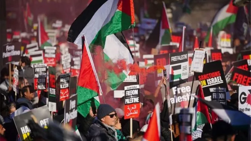 الداخلية الفرنسية:45ألف متظاهر اليوم للمطالبةبوقف إطلاق النار في غزة