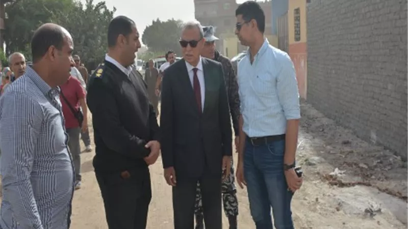 الهجان: حملات إزالة التعديات على الأرض الزراعية والبناء المخالف..مستمرة
