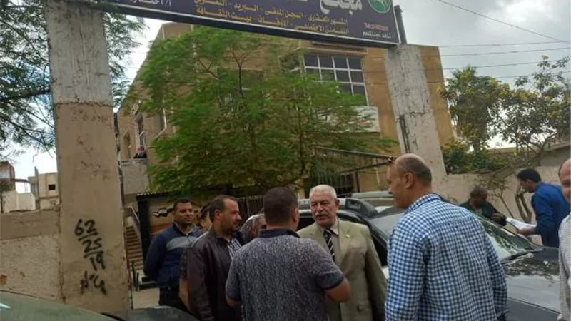 زيارة مفاجئة لرئيس مدينة الزقازيق لوحدة بردين المحلية