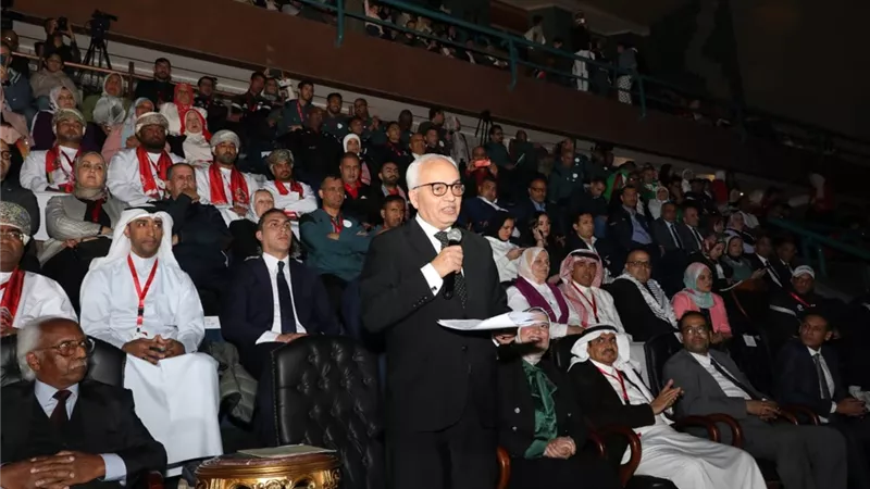 افتتاح البطولة العربية المدرسية لكرة القدم بمشاركة ١١ دولة