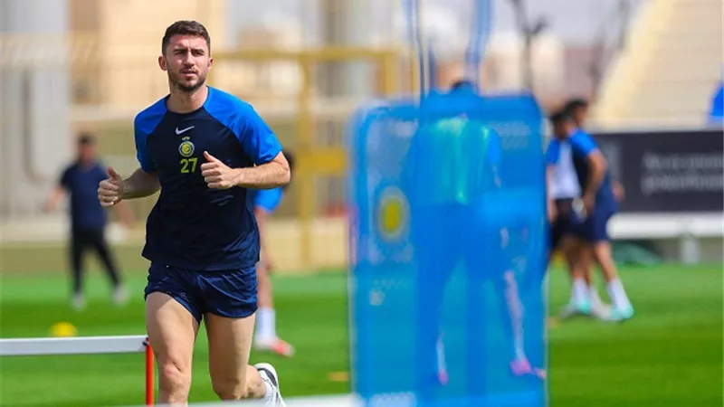 بسبب الإصابة.. غياب لابورت عن النصر أمام الهلال بالدورى السعودى
