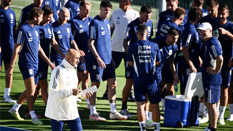 استبعاد 5 لاعبين من قائمة إيطاليا لمواجهة أوكرانيا