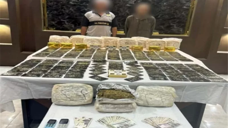ضبط عاطلين بـ 60 كيلو هيدرو و حشيش في الإسماعيلية