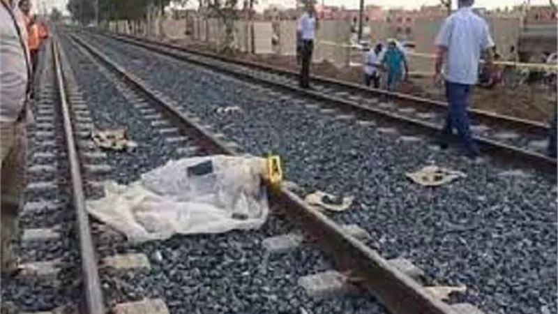 مصرع مواطن اسفل عجلات قطار بالدقهلية