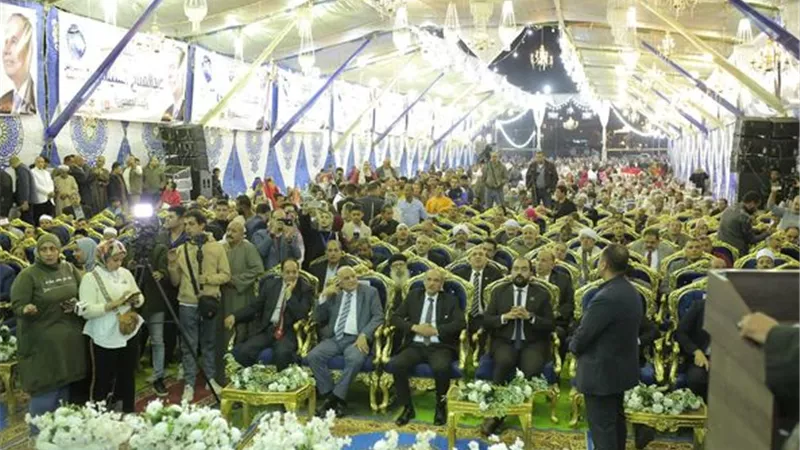 مستقبل وطن الإسماعيلية ينظم مؤتمرا حاشدا لتأييد الرئيس السيسي.صور