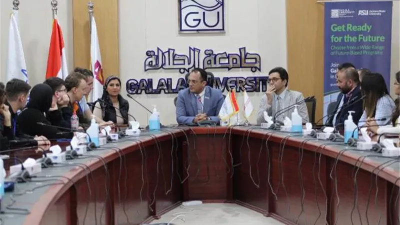 الشناوي يلتقي المشاركين بالمنتدى المصري الروسي الرابع