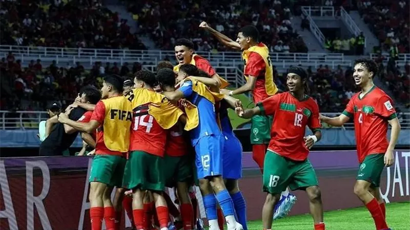 منتخب المغرب يتأهل لربع نهائي كأس العالم للناشئين تحت 17 عاما