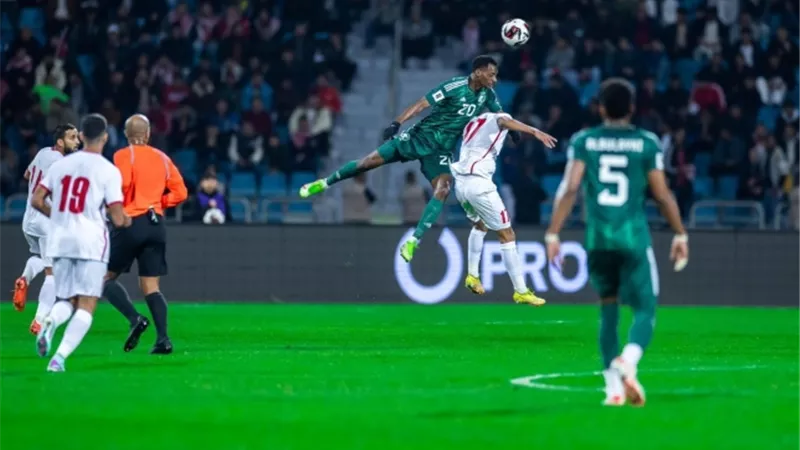 منتخب السعودية يهزم الأردن بثنائية نظيفة في تصفيات كأس العالم 2026