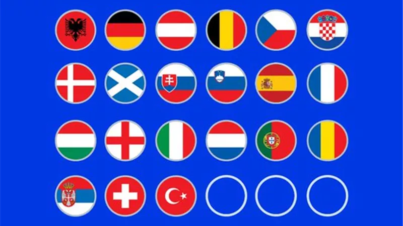تعرف علي جميع المنتخبات المتأهلة إلى يورو 2024
