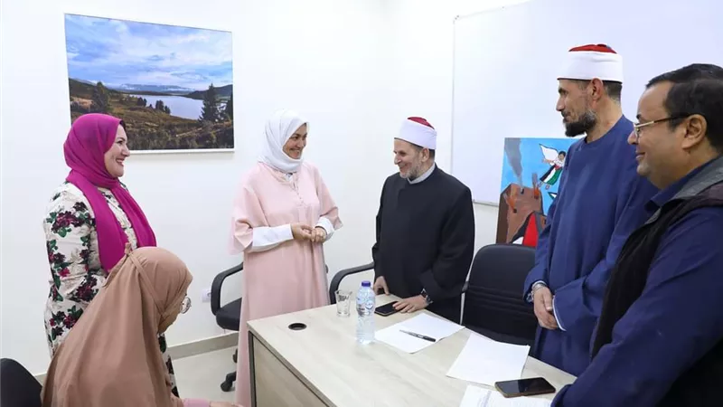 الدكتورة نهلة الصعيدي تتفقد مسابقة بورسعيد لحفظ القرآن الكريم