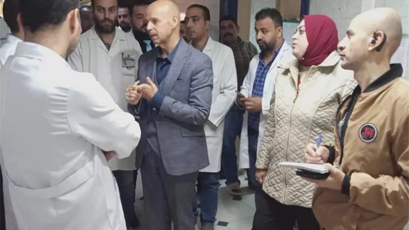 مسعود يتفقد الخدمات الطبية ووحدةالتصلب المتعدد بديرب نجم