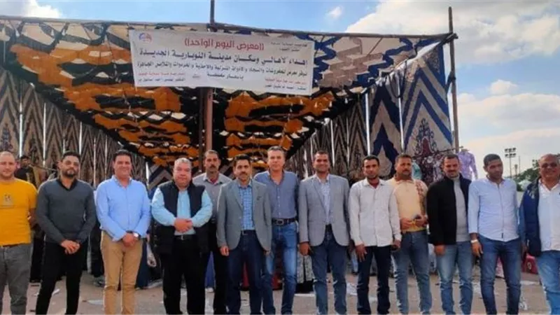 رئيس جهاز النوبارية الجديدة يفتتح 