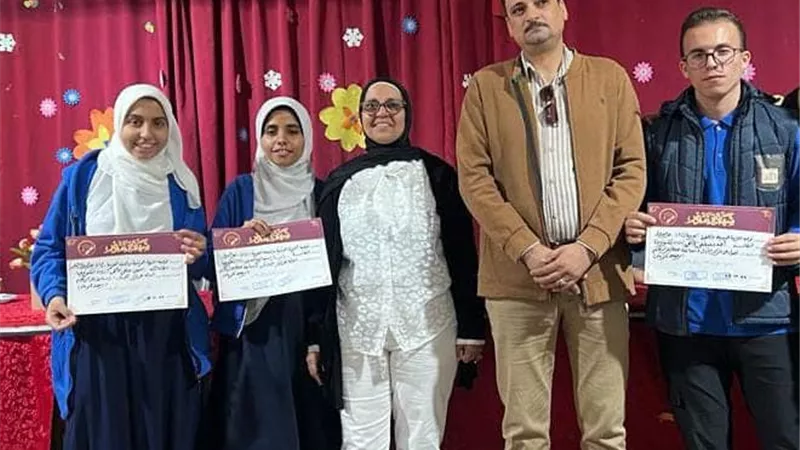 بصيلة يهنئ طلاب مدرسة HST للتكنولوجيا للفوز بمسابقو القرآن الكريم
