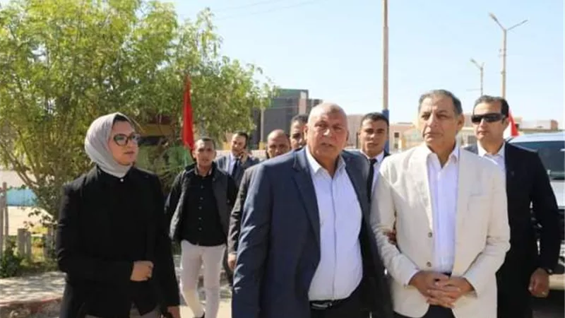 الزملوط يزور الوادى الجديد لمدة ٣ ايام