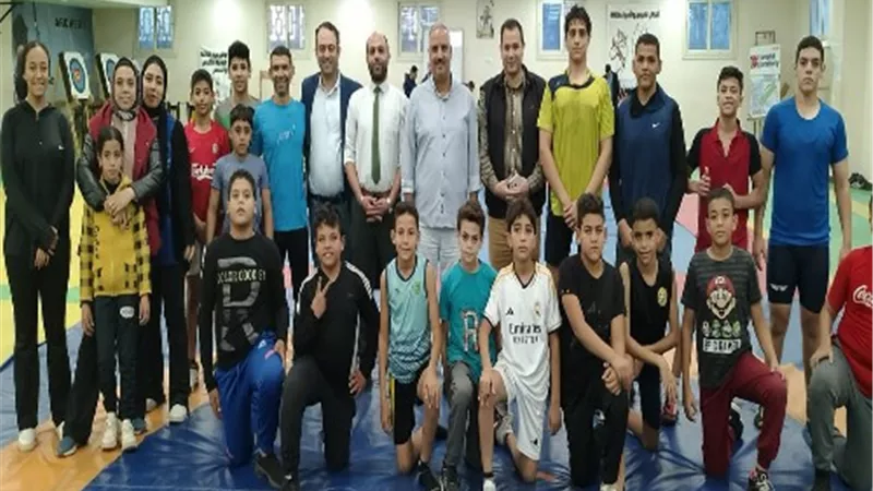 الصبروط يتفقد للمشروع القومى للموهبة والبطل الأولمبي بالقليوبية
