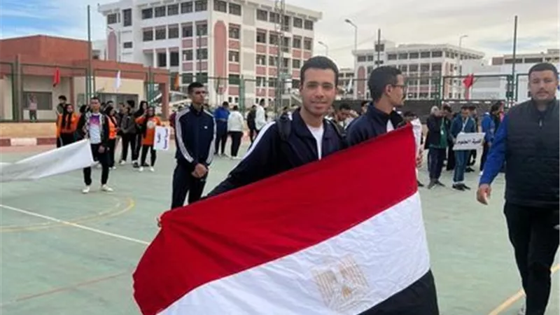 انطلاق المهرجان الأول لكلية التربية الرياضية جامعة القناة