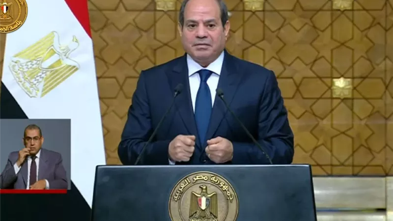 الرئيس السيسي : ما يحدث الآن فى قطاع غزة يجعل الحياة مستحيلة