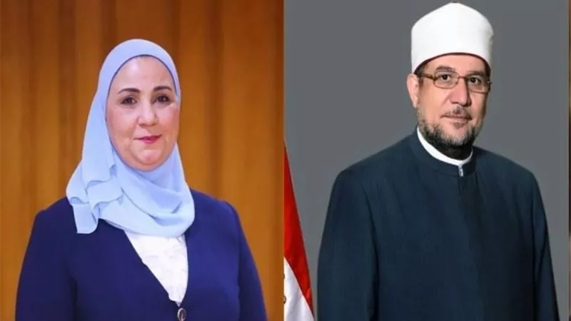 ١٦٠٠ طن سلع غذائية من الأوقاف والتضامن للأسر الأولى بالرعاية