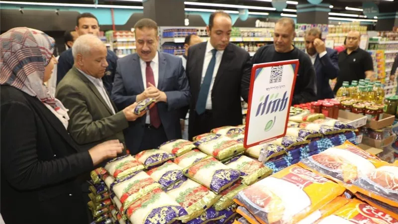 محافظ المنوفية : ضبط 170 طن سكر ودقيق و أسمدة مجهولة المصدر