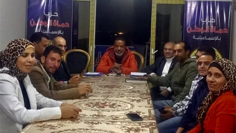 لجنة لتوثيق الانتخابات الرئاسية بحماة الوطن بالاسماعيلية