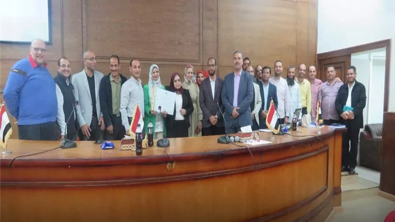 ورشة عمل مناقشة خطة مأمونية المياه لنظام إمداد بنى حسن الشروق