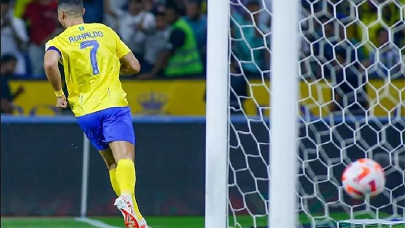 رونالدو يقود النصر للفوز على الأخدود في دوري روشن السعودي