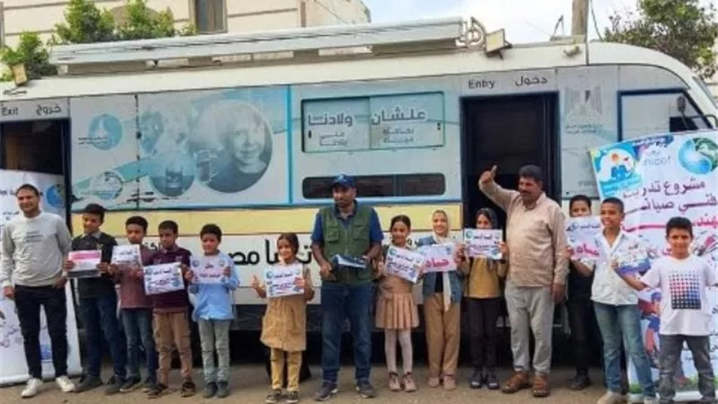 مياه الشرب والصرف الصحي تنظم قافلة لأهالى بلبيس