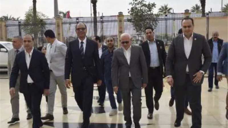 وزير الصحة الليبى يشيد بمنظومة التأمين الصحي الشامل