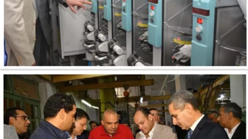 مصر رائدة صناعة الغزل والنسيج