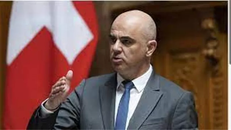 الرئيس السويسري يصل إلى كييف لحضور قمة حول الأمن الغذائي