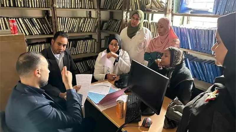 صحة قنا تطلق حملة إستيفاء الملفات العائلية فى ٩وحدات صحية