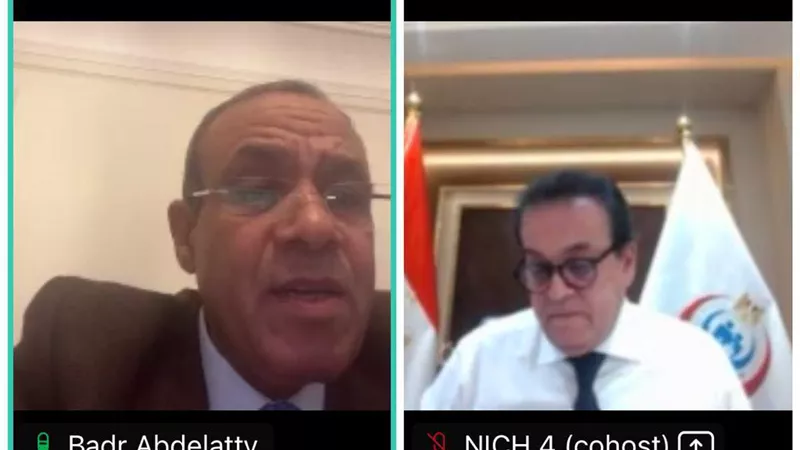 وزير الصحة يبحث سبل دعم أهالي قطاع غزة