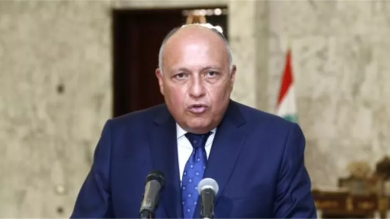 شكري يؤكد الرفض القاطع دوليا لمحاولات فصل قطاع غزة عن الضفة الغربية