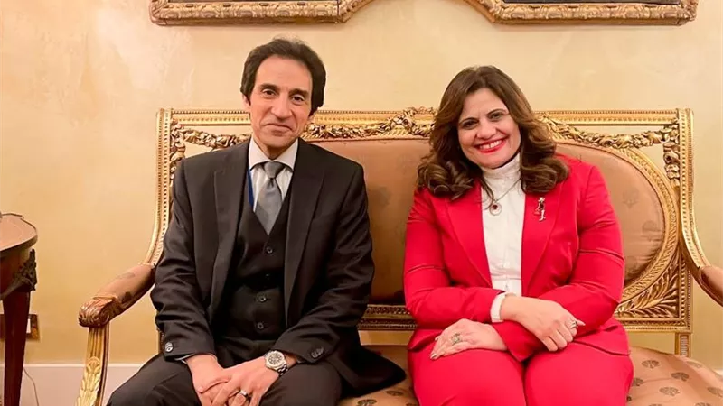 وزيرة الهجرة ستلتقي أقطاب وأبناء الجالية المصرية