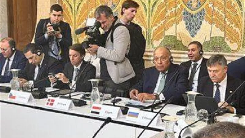 وزير الخارجية يشارك في اجتماعات المنتدى الإقليمي الثامن للاتحاد من أجل المتوسط ببرشلونة