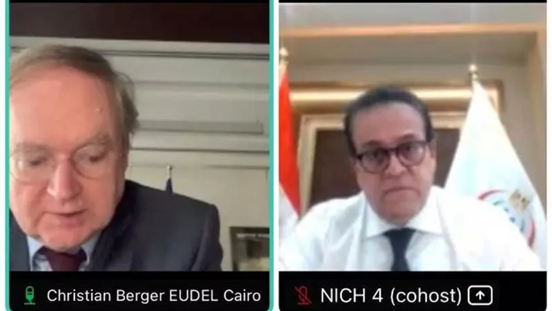 الاتحاد الأوروبي يشيد بدورالصحة في تقديم الخدمات الطبيةلمصابي غزة