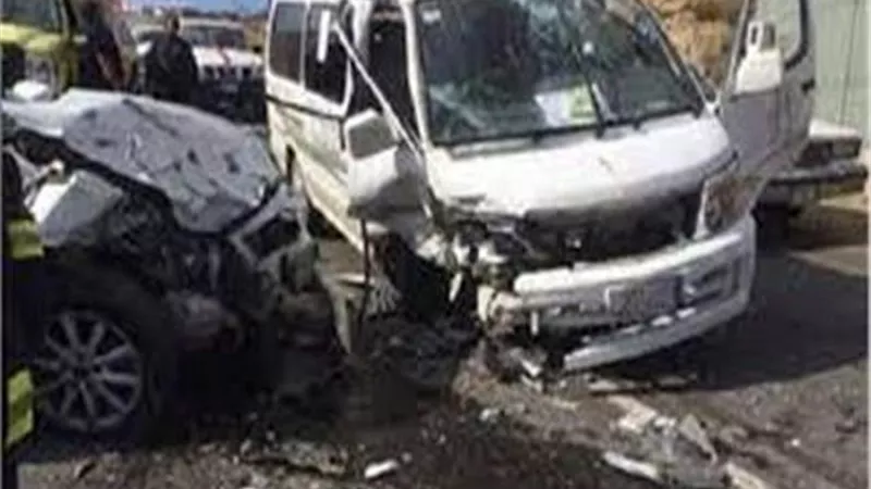 إصابة 8 فى تصادم سيارة ميكروباص وأخرى ملاكي بالشرقية