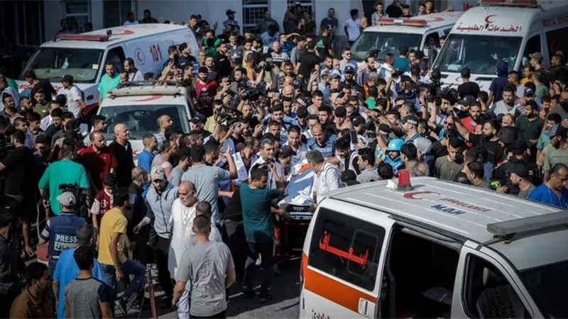 الهلال الأحمر: الخدمات الطبية في غزة أقل من المستوى المطلوب