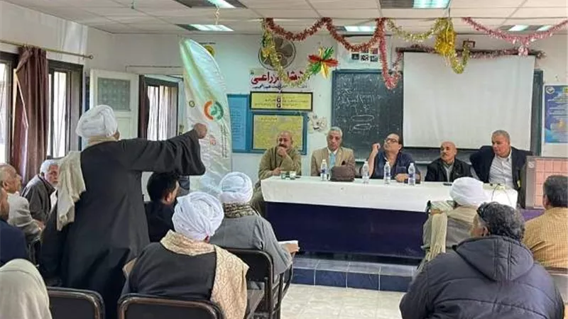 الهيئة الإنجيليةتبحث مع مدير الزراعةبالإسماعيلية تنفيذمبادرة ازرع