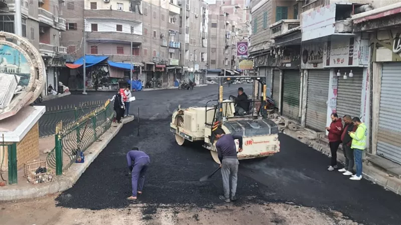 ٤مليون جنيه لرصف شارع 
