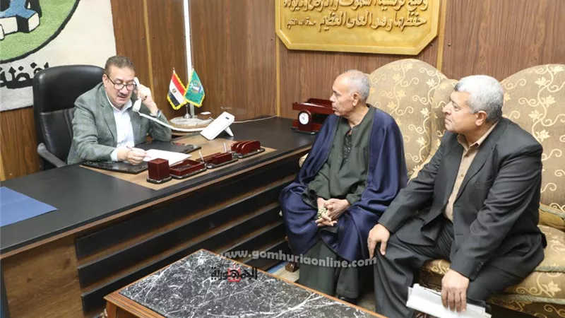محافظ المنوفية بدء تشغيل محطة صرف صحى ميت البيضا بالباجور