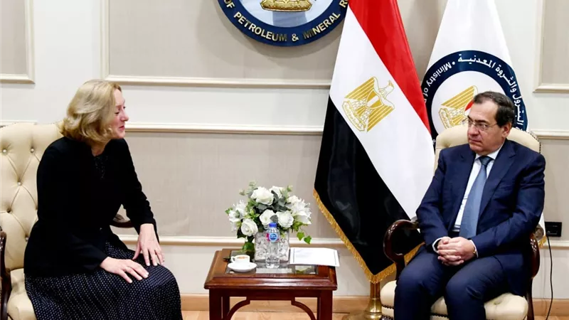 الملا يستقبل سفيرة جمهورية سلوفاكيا بالقاهرة لبحث سبل الشراكة