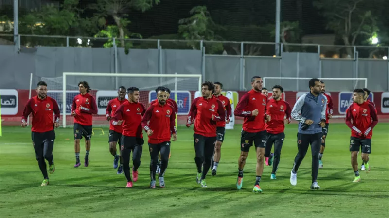 الأهلي يستأنف مرانه صباح اليوم قبل السفر الى تنزانيا