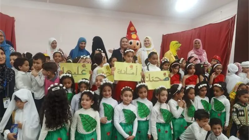 تعليم الإسماعيلية تشارك في احتفالات الطفولة على مستوى الجمهورية