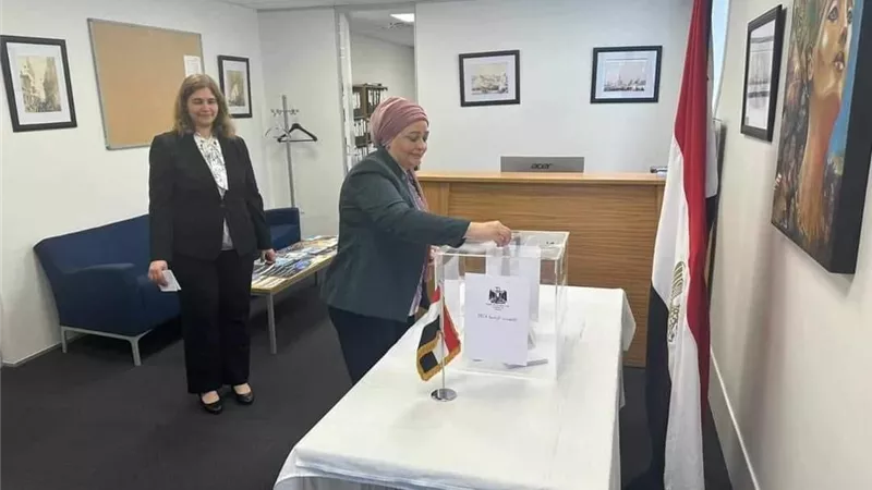 بدء التصويت في الانتخابات الرئاسية المصرية بنيوزيلندا