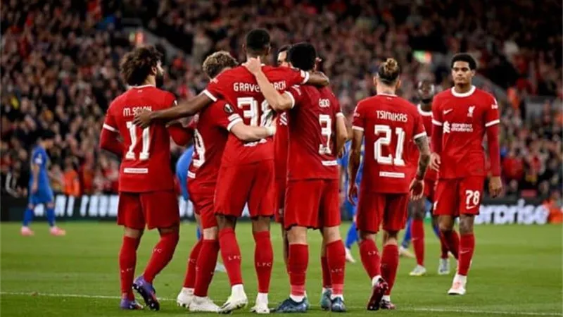 صلاح يسجل الثالث لـ ليفربول أمام لاسك لينز بالدورى الأوروبى-شاهد