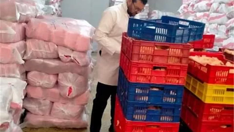 بيطري الشرقية يضبط ٨ طن دواجن مخالفة بكفر صقر
