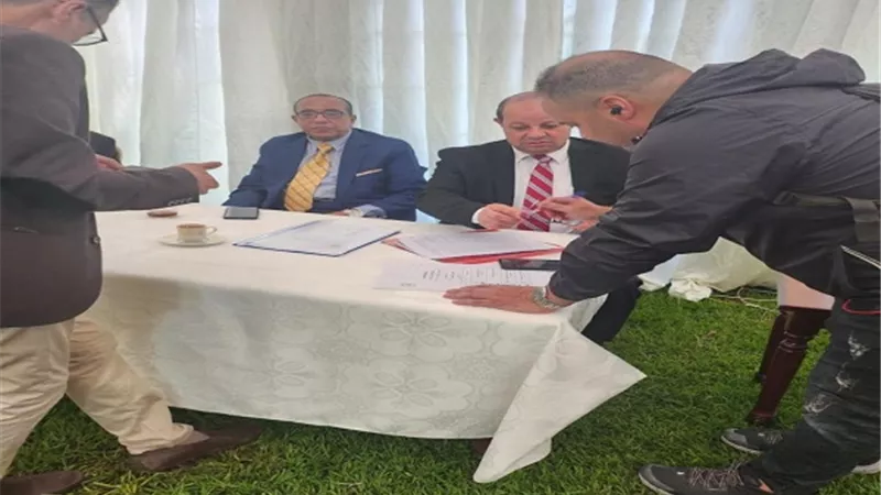 المصريون ينتخبون الرئيس فى سفارتنا بجنوب افريقيا .. صور