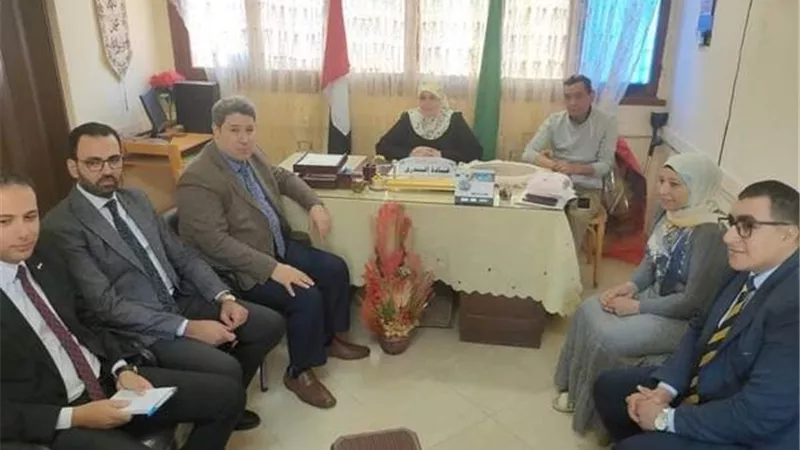 انشاء وحدة حسابية بادارة جنوب الإسماعيلية التعليمية